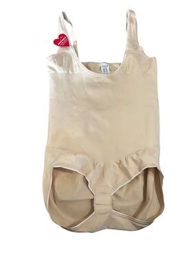 NWT ASSETS Spanx Women’s Shaping Open Bust Panty Bodysuit Shape Wear Size 1X